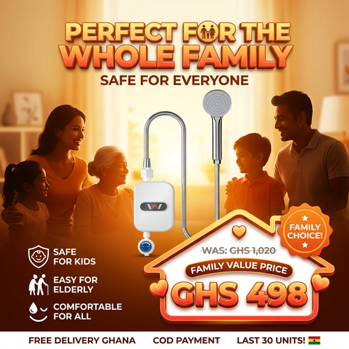 🇬🇭 Accra Hot Water Magic | 🔥🚿 — Hot Water in 3 Seconds ⚡ — Energy Saving & Compact 💰 — Hot & Cold Mode ❄️🔥 — Perfect for Home & Bathroom 🏠 — Easy Wall Installation 🔧