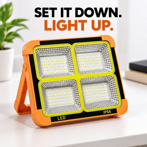 🇬🇭🚨 Power Out? 💥One Light. So Many Uses! 💡 Portable 4-Panel LED Light ☀️ Solar + USB Charging 🔋 Phone Backup Power 🚨 5 Modes Including Warning Flash 🏠 Home Blackouts | 🏕️ Camping | 🔧 Night Repairs