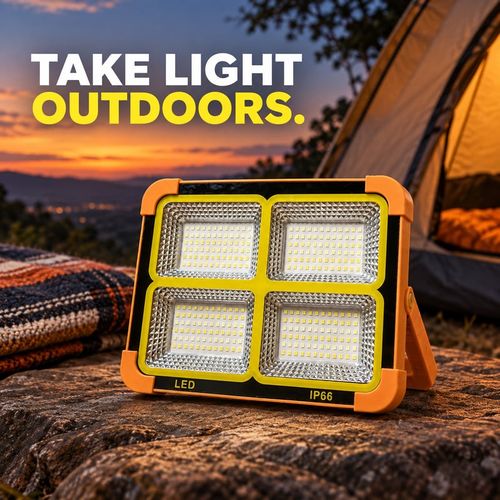 🇬🇭🚨 Power Out? 💥One Light. So Many Uses! 💡 Portable 4-Panel LED Light ☀️ Solar + USB Charging 🔋 Phone Backup Power 🚨 5 Modes Including Warning Flash 🏠 Home Blackouts | 🏕️ Camping | 🔧 Night Repairs