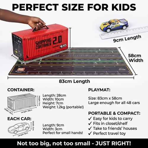 🔥 WOW! Big Container Toy Car Gift Set 🚗🚗🚗 |🎁 48 Alloy Pull-Back Cars for Kids🚗💥 Big Value Toy Car Set  |🎁 Parents Love It, Kids Enjoy It! 🚗🏁|Pay on Delivery in Ghana 🇬🇭