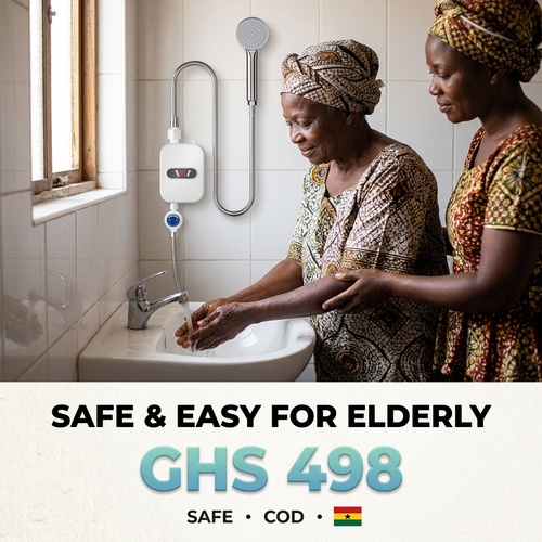 🇬🇭 Accra Hot Water Magic | 🔥🚿 — Hot Water in 3 Seconds ⚡ — Energy Saving & Compact 💰 — Hot & Cold Mode ❄️🔥 — Perfect for Home & Bathroom 🏠 — Easy Wall Installation 🔧