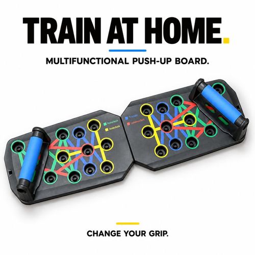 1pc Multifunctional Push-Up Board - Home Gym Exercise Equipment, Push-Up Assistant, Chest Muscle Trainer, Strength Training Gear