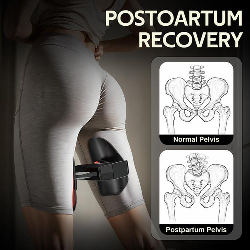 New Premium Version-Adjustable Kegel Exerciser for Men, Pelvic Floor Muscle Rehabilitation Trainer, Inner Thigh Exercise Equipment, Pilates for Home Workout, Hips Exercise Under the Table, with Band, for Men Women Healthcare Tool