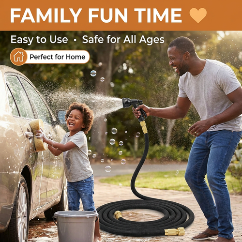 🇬🇭🔥 Ghana 🛏️ Every Family Needs This Magic Hose ✨🛏️ 15M Automatic extension pipe ✨ Heavy duty spray 🌧️ Ideal for daily washing and garden plant 💖 No more kinking 💨 Pack and go 🎒 Ideal for drivers, yards and cars 🌿