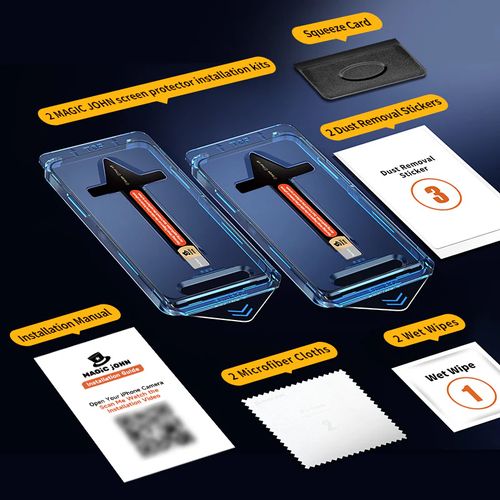 2nd Generation iPhone Screen Protector - Dust Free Without Bubbles