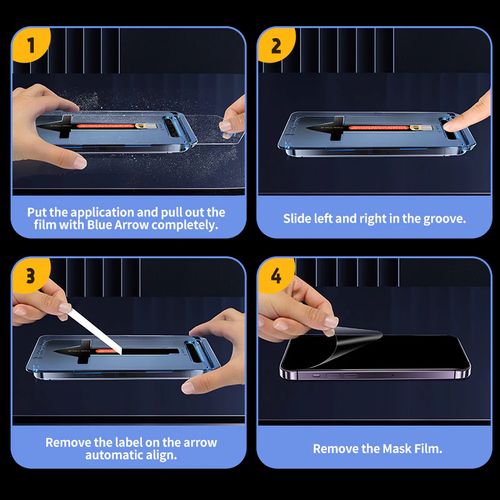 2nd Generation iPhone Screen Protector - Dust Free Without Bubbles