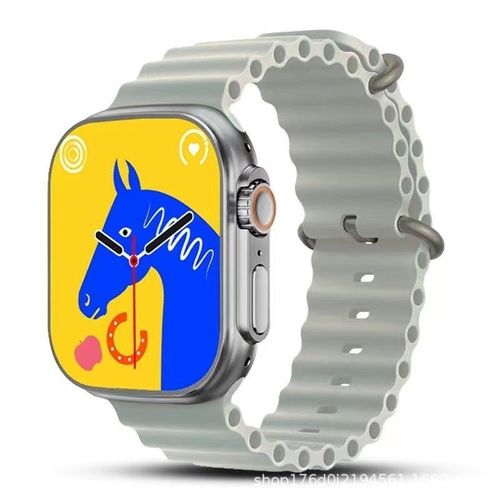 49MM AMOLED Smart Watch： with Aluminum Alloy Case, Bluetooth Calling, NFC Access, ECG & SpO₂ Health Monitoring, Wireless Charging