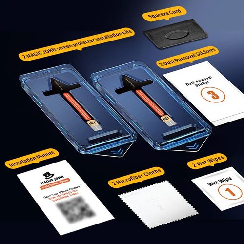 2nd Generation iPhone Screen Protector - Dust Free Without Bubbles