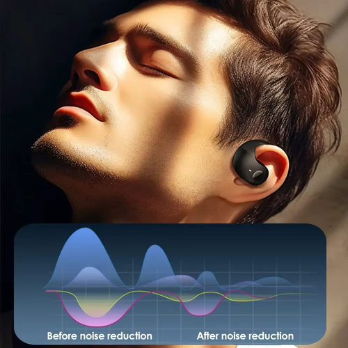 Purple AI 3D Stereo Bluetooth Earphones