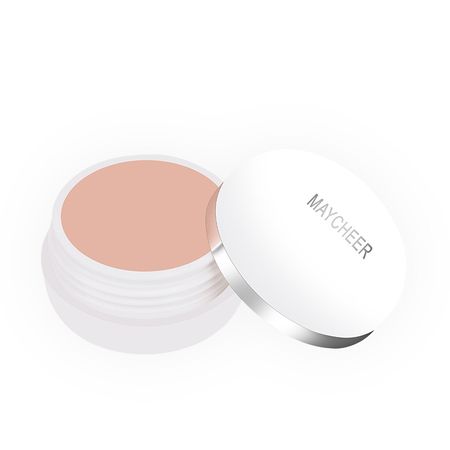Concealer for blemishes, acne marks, dark circles, and contouring cream, 2-piece set, colors