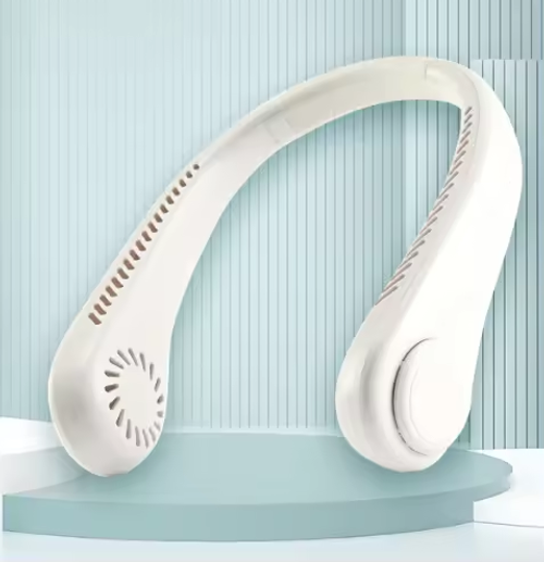 🔥Portable rechargeable neck fan, experience cooling and comfort anytime, anywhere