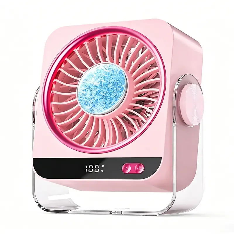 Portable Fan, Cool Tech Gadgets Compact USB-Powered Mini Portable Fan with 199 Speeds Turbo Airflow, Digital Display, Ultra Quiet USB Rechargeable for Bedroom, Office Travel, Cooling Sleep