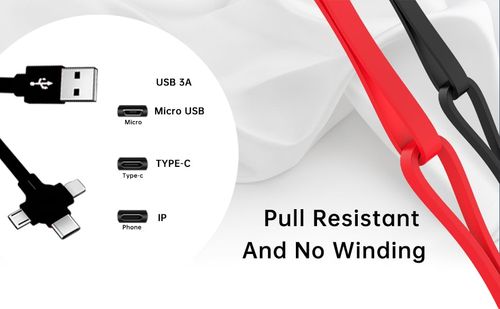 🔥Three In One Charging Cable Roll