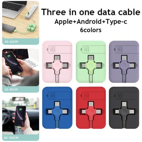 🔥Three In One Charging Cable Roll