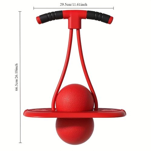 High Elasticity Bouncing Ball - a Sports Bouncing Ball, Air Supply Tube And Needle, Bouncing Ball Fitness Toy, Balance Bouncing Ball, Very Suitable for Fitness And Outdoor Activities