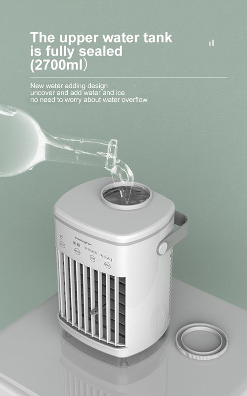 Humidifier mist air conditioning cooling fan USB desktop fan office home air circulation chiller