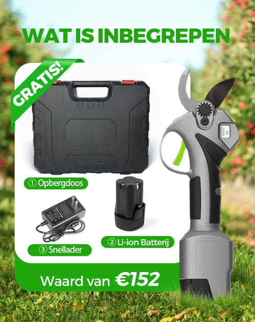 Tuin Elektrische Snoeischaar Set