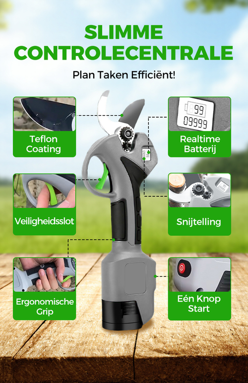 Tuin Elektrische Snoeischaar Set