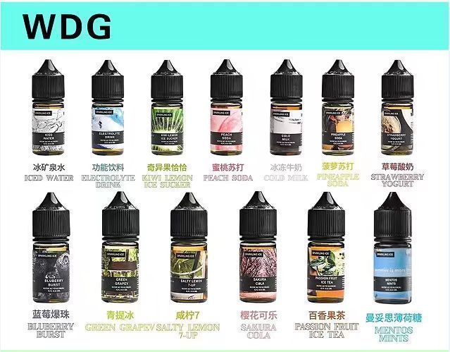 WDG 美国原装进口高品质烟油，30ml 规格，买五赠一，高纯度独特风味，官方正品保障