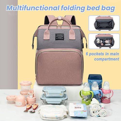 Multifunctional Folding Bed Mother And Baby Bag