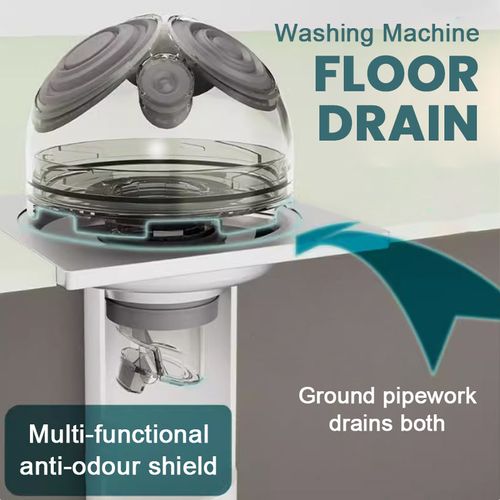 Multifunctional Five-Way Washing Machine Floor Drain