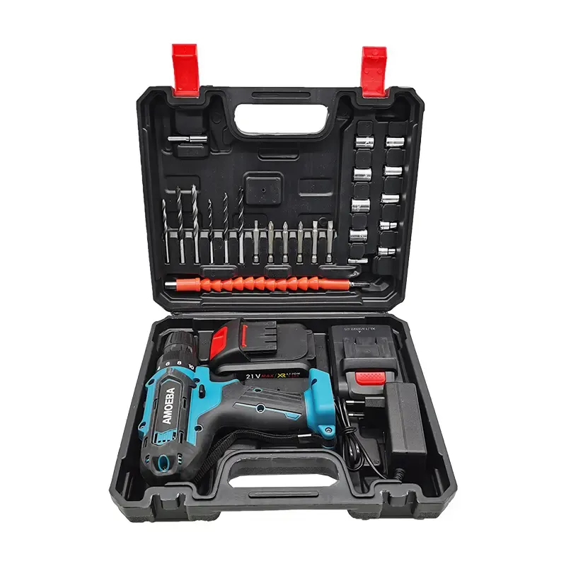 Three-Function Drill Original And Powerful 2-Speed Rechargeable Drill Professional Power Type Wireless Drill