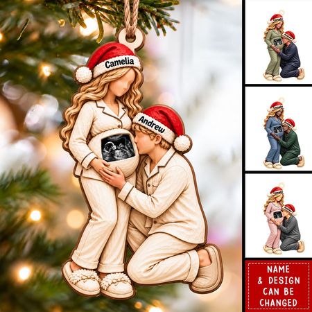 Baby's First Personalized Christmas Ornament See You in 2026 Baby Ornament