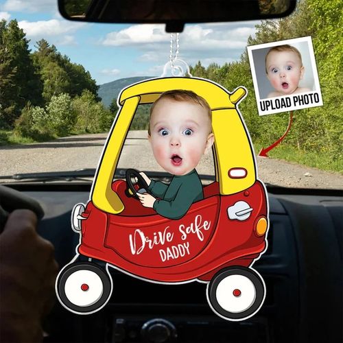 Personalized Baby Photo Car Hanger