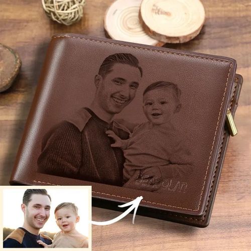 Custom Mens Wallets Personalized Photo