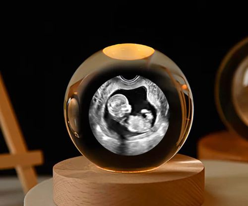 Personalized Crystal Ball Night Light