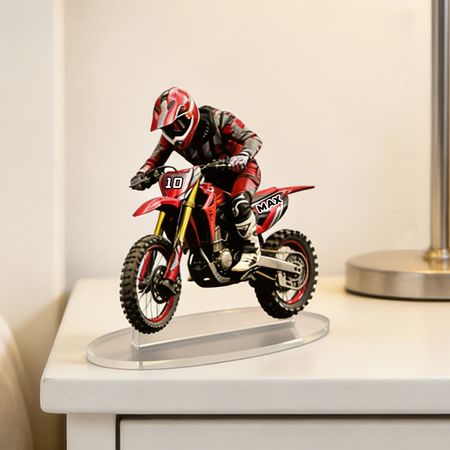 Personalized Off-Road Motorcycle License Plate Plaque – Custom Gift for Riders