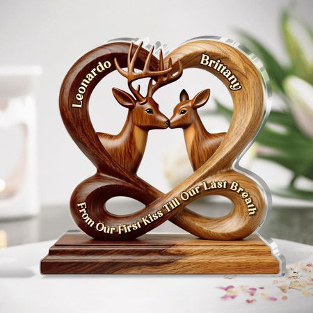 Two Souls, One Goal - Personalized Custom Shaped Squared Acrylic Plaque