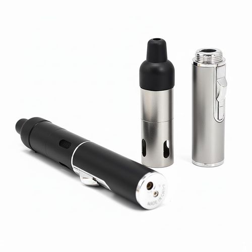 Butane Torch Lighter, Metal All-in-One Tube Built-in Detachable Refillable Butane Torch Handheld Lighter