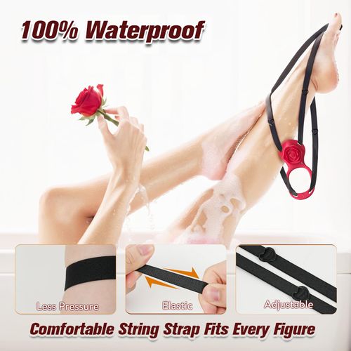 Wearable App & Remote Control Vibrator for Women, Quiet Wearable Panty Massager with Adjustable Strap, Hands-Free Personal Wellness Device, Rechargeable Adult Couples Accessory