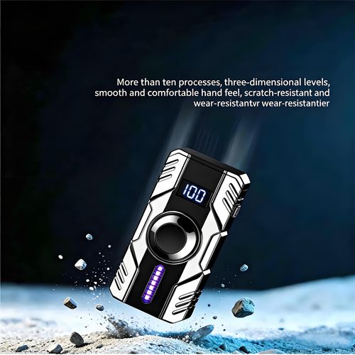 Outdoor Windproof Lighter: Adjustable Flame, Transparent Fuel Tank, Durable Alloy Body—Ideal for Hiking, Camping, and BBQ