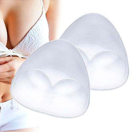 Women's Silicone Filled Push-Up Pads Push-up Breast Pads swimsuit and bra inserts