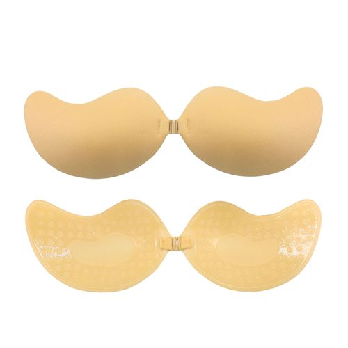 Adhesive Bra Strapless Sticky Push up Reusable Invisible Bra for Backless Dress