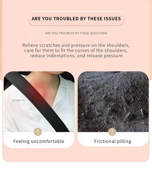 Car Seat Belt Cover Stocking Stuffers Cute Creative Toy Flower Cloud Duck Safety Seatbelt Shoulder Pad Auto Accessory Neck Cushion Protector Seatbelt Shoulder Protector Nice Gift
