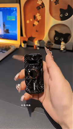 Outdoor Windproof Lighter: Adjustable Flame, Transparent Fuel Tank, Durable Alloy Body—Ideal for Hiking, Camping, and BBQ