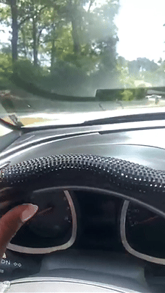 Diamond Bling Car Steering Wheel Cover with Crystal Rhinestones,3PCS Segmented Steering Wheel Protector,Universal for 99% Cars for Men and Women(Black with Black Diamond)