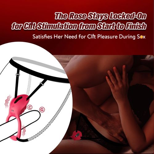 Wearable App & Remote Control Vibrator for Women, Quiet Wearable Panty Massager with Adjustable Strap, Hands-Free Personal Wellness Device, Rechargeable Adult Couples Accessory