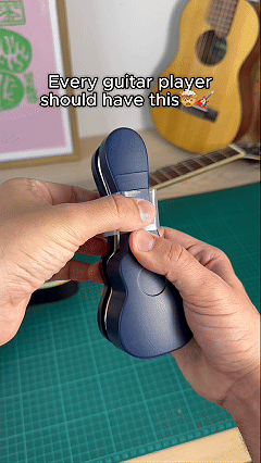 Guitar Pick Punch Kit – Bass Guitar Picks Puncher With 15 Pick Strips Medium Guitar Pick Maker Punch Kit Unique Guitar Lovers Gifts