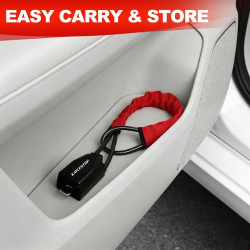 Car Steering Wheel Lock, Seat Belt Lock, Anti-Theft Device, Max 17 Inch Length, Small and Light-Weight, Multi-Functional, Fit Most Vehicle, SUV, Golf Cart Security