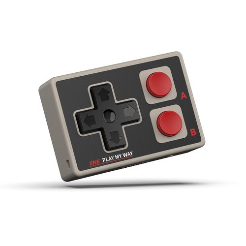 Mini Controller for iPhone/iPad/Android, Portable Wireless Controller for TikTok Scrolling, E-book Page Turning, Music Control, PPT Clicker, Selfie Shutter, with Wrist Strap
