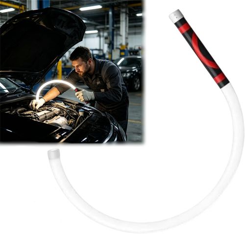 Flexible LED Flashlight Stick, 27" Bendable Mechanic Light,Work Light with High-Lumen LED,3 Brightness Modes, Rechargeable Flexible Light for Mechanics,Car Repairs, Inspections
