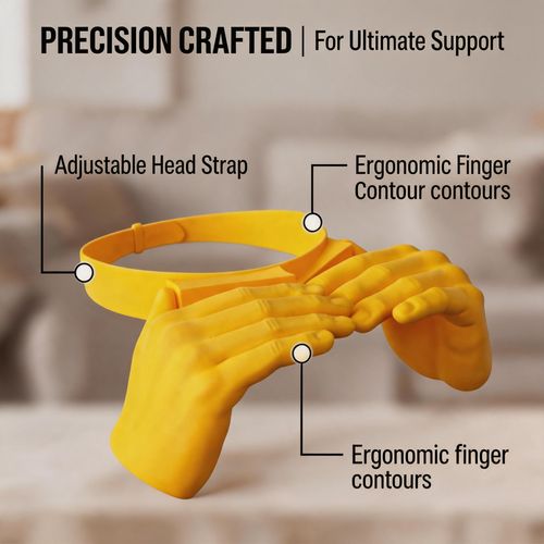 Hands Free Hand Shade Hat, Adjustable Funny Sun Visor Hat for Beach Travel Outdoor Activities & Photos