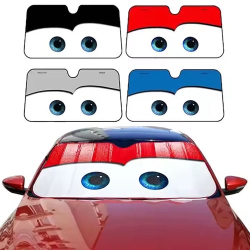 🔥Hot Pixar Cars Lightning Front Car Windshield Sun Shade