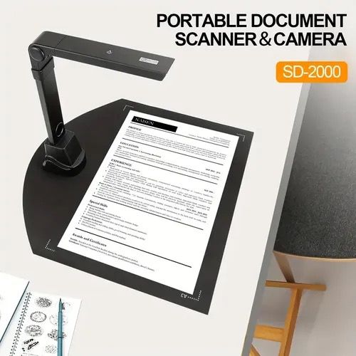 NETUM 8MP USB Scanner | A3-A4 Adjustable + OCR | USB-Powered