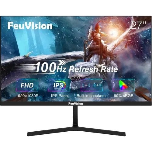 27 Ultra-Slim Monitor | 1080P 99% sRGB | FreeSync & Built-in Speakers 1000 sales