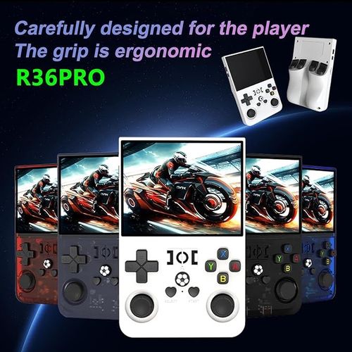 R36S Retro Handheld Game Console Pro, 70000+ Classic Games Portable Handheld Game Console 128GB